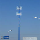 Stalowe stożkowe samonośne wieże telekomunikacyjne ze wspinaczkowymi drabinami